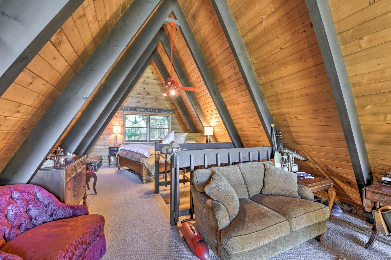 Irwin A-Frame Cabin With Deck And Mountain Views! Exterior foto