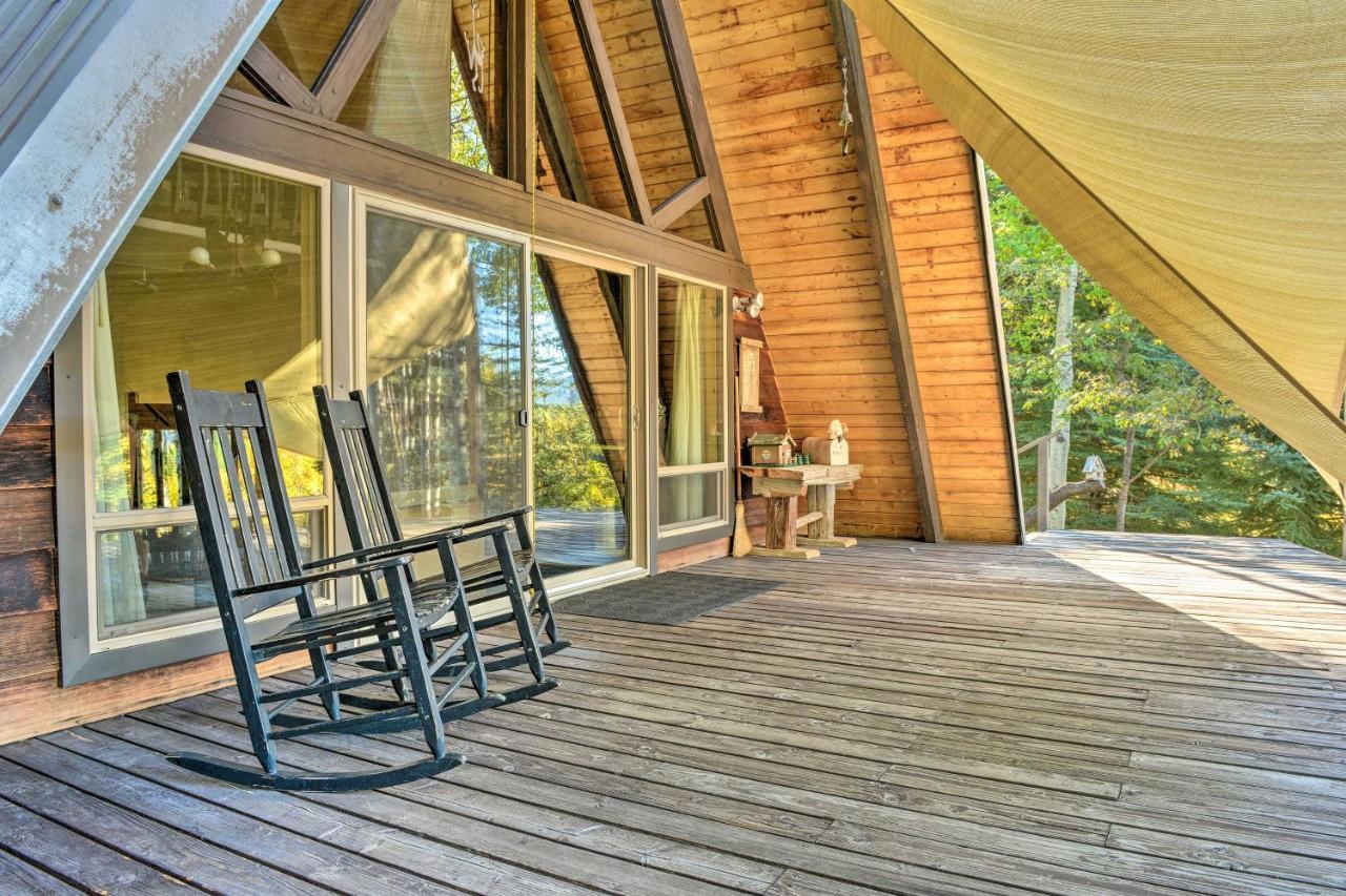 Irwin A-Frame Cabin With Deck And Mountain Views! Exterior foto